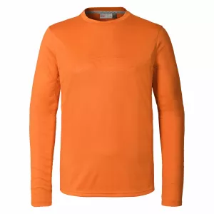 Pánske termo tričko s dlhým rukávom, oranžové termo prádlo KJUS Men Base Longsleeve kjus orange