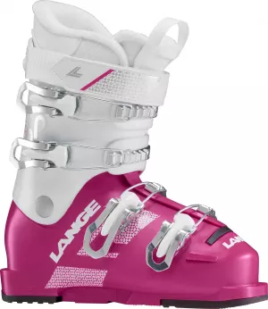 Detské lyžiarky Lange Starlet 60 white/pink