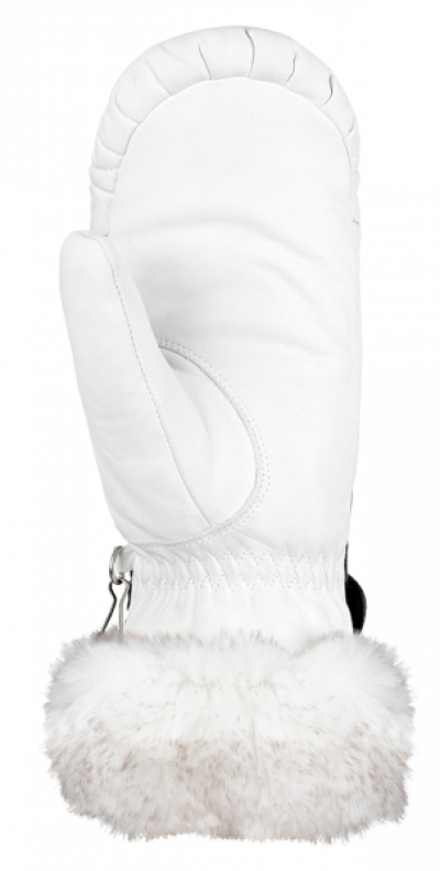 Dámske lyžiarske rukavice Reusch ELSA white/black