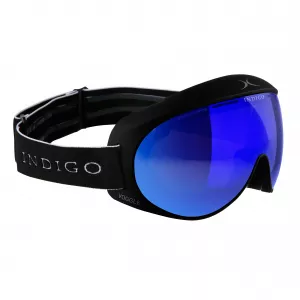 Lyžiarske okuliare Indigo Voggle Mirror Blue Black