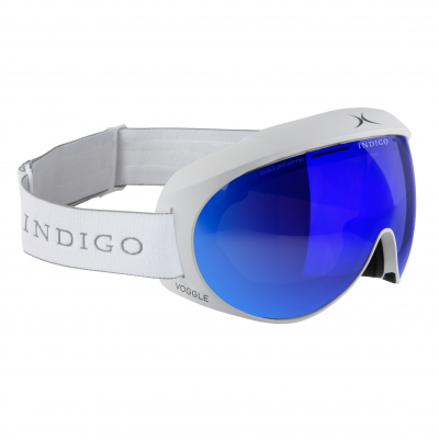 Lyžiarske okuliare Indigo Voggle Mirror Blue White