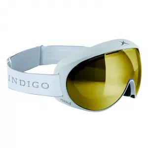 Lyžiarske okuliare Indigo Voggle Mirror Gold White