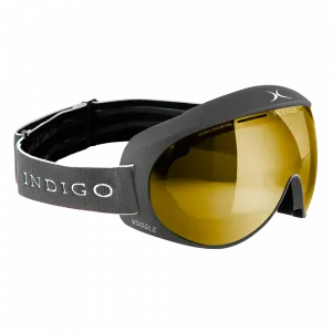 Lyžiarske okuliare Indigo Voggle Mirror Gold Titan