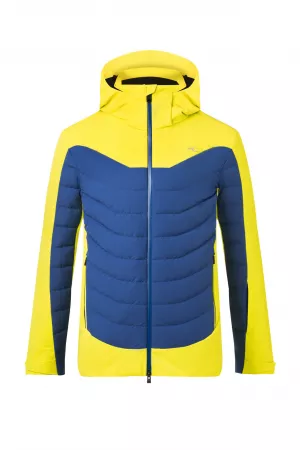 Lyžiarska bunda KJUS Men Sight Line Jacket Citric Yellow-Southern Blue