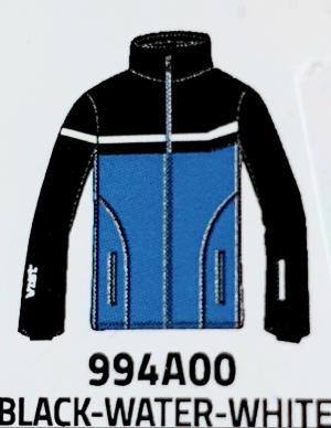 Detská lyžiarska bunda Vist Icestorm Ins. Ski Jacket Junior black/water/white 
