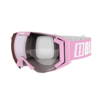Lyžiarske okuliare Bliz Carver SF light pink w Silver