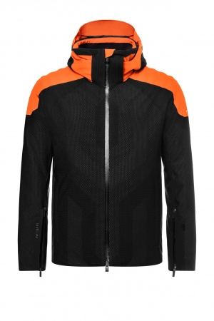 Lyžiarska bunda KJUS Men Freelite Jacket black-kjus-orange