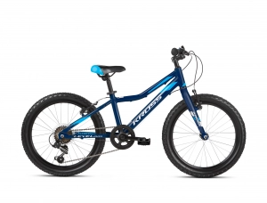 Detský chlapčenský bicykel Kross Level Mini 3.0 light 20” lesklý modrý