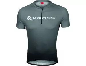Pánsky cyklistický dres Kross Sport Jersey black
