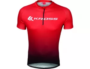 Pánsky cyklistický dres Kross Sport Jersey red