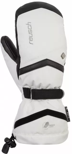 Dámske lyžiarske rukavice Reusch Naria R-tex XT mitten white/black