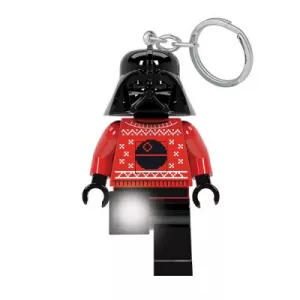 Svietiaca kľúčenka LEGO Stars Wars Darth Vader vo svetri