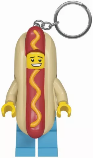 Svietiaca kľúčenka LEGO Classic Hot Dog LGL-KE19