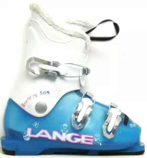 Detské lyžiarky BAZÁR Lange Starlet 50 blue 180