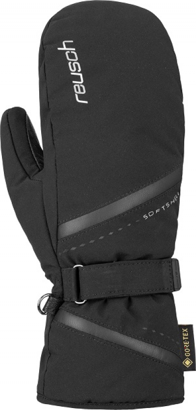 Dámske lyžiarske rukavice Reusch Alexa GTX mitten black/silver new