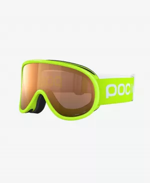 Detské lyžiarske okuliare POC POCito Retina Fluorescent Green