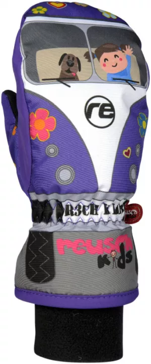 Detské lyžiarske rukavice Reusch Bulli R-Tex XT Junior Mitten -passion flower