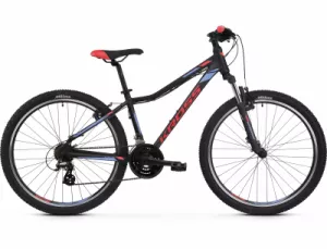 Dámsky horský bicykel Kross Lea 2.0 26” matný čierno-malinovo-fialový