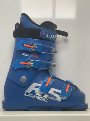 Detské lyžiarky bazár Lange RSJ 65 blue/orange/wh 235