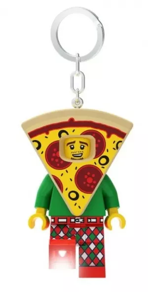 Svietiaca kľúčenka LEGO Iconic Pizza 