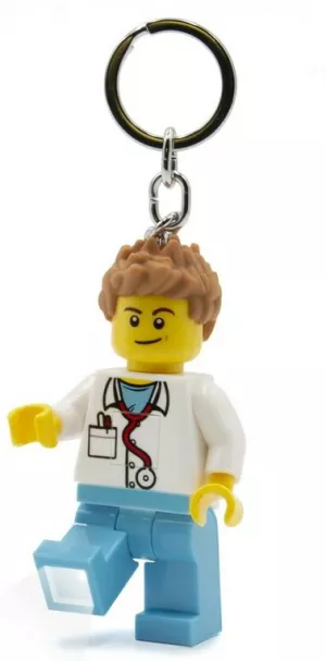 Svietiaca kľúčenka LEGO Iconic Doktor